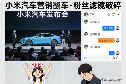 口碑雪崩！小米汽车为何深陷负面泥沼